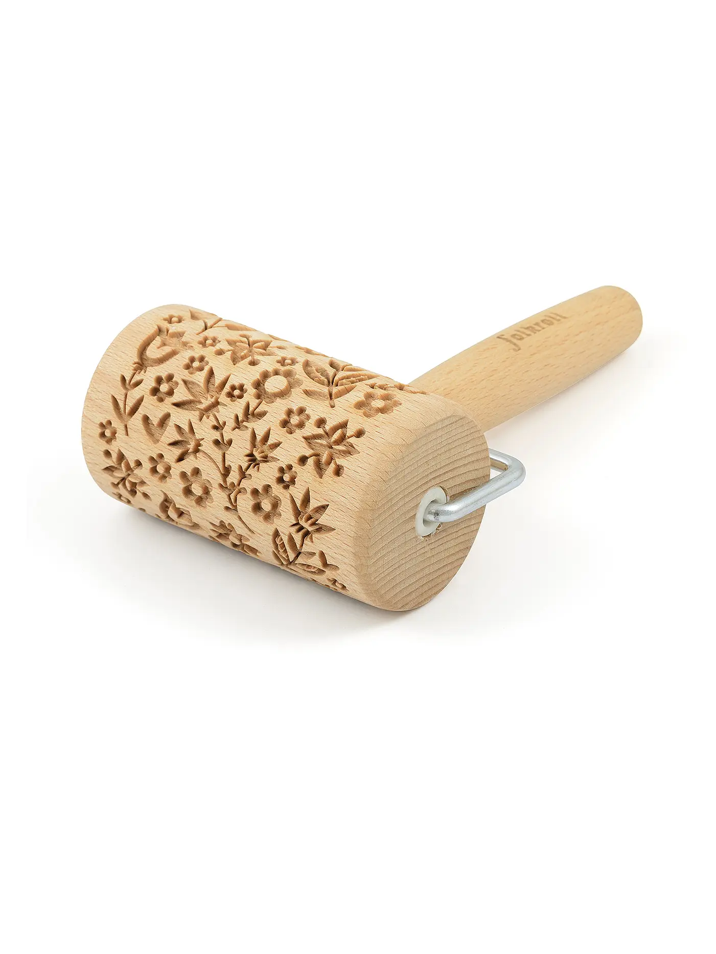 FOLKROLL | Teigrolle Mini 9,5cm Flower Power | 
